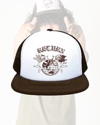 BROWN DWELL MESH CAP