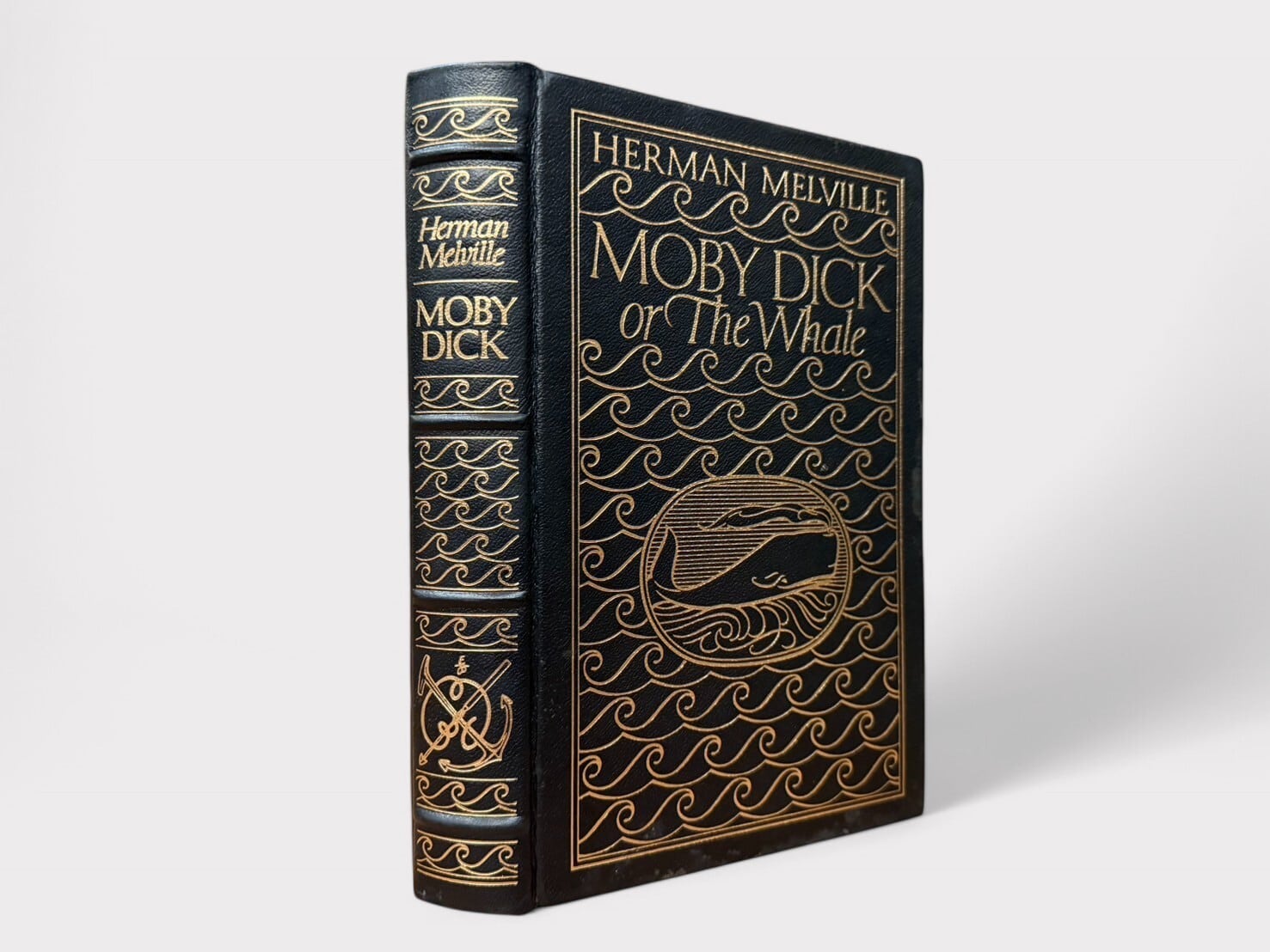 【SL654】【THE EASTON PRESS】Moby Dick; or, The Whale Illustrated by Boardman Robinson(Collector's Edition)(1977)/Herman Melville