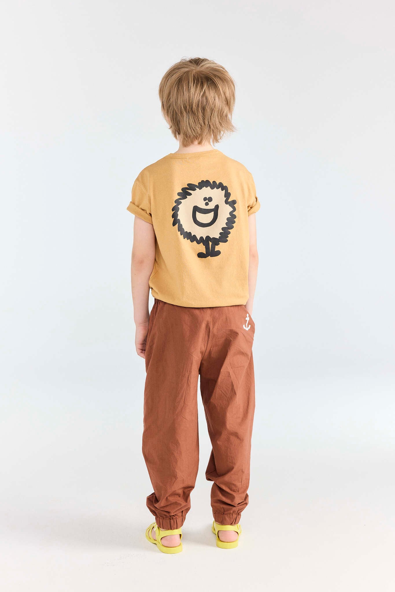 26SS】the animals observatory(TAO)ROOSTER KID T-SHIRT CAMEL(4y/6y