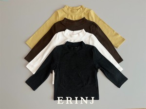 ERIN J［取寄］soft half turtleneck tee 26winter