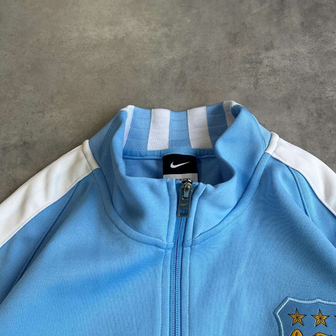 NIKE マンチェスターシティ トラックジャケット イングランド サッカー ナイキ マンチェスターシティ トラックジャケット サッカー 古着