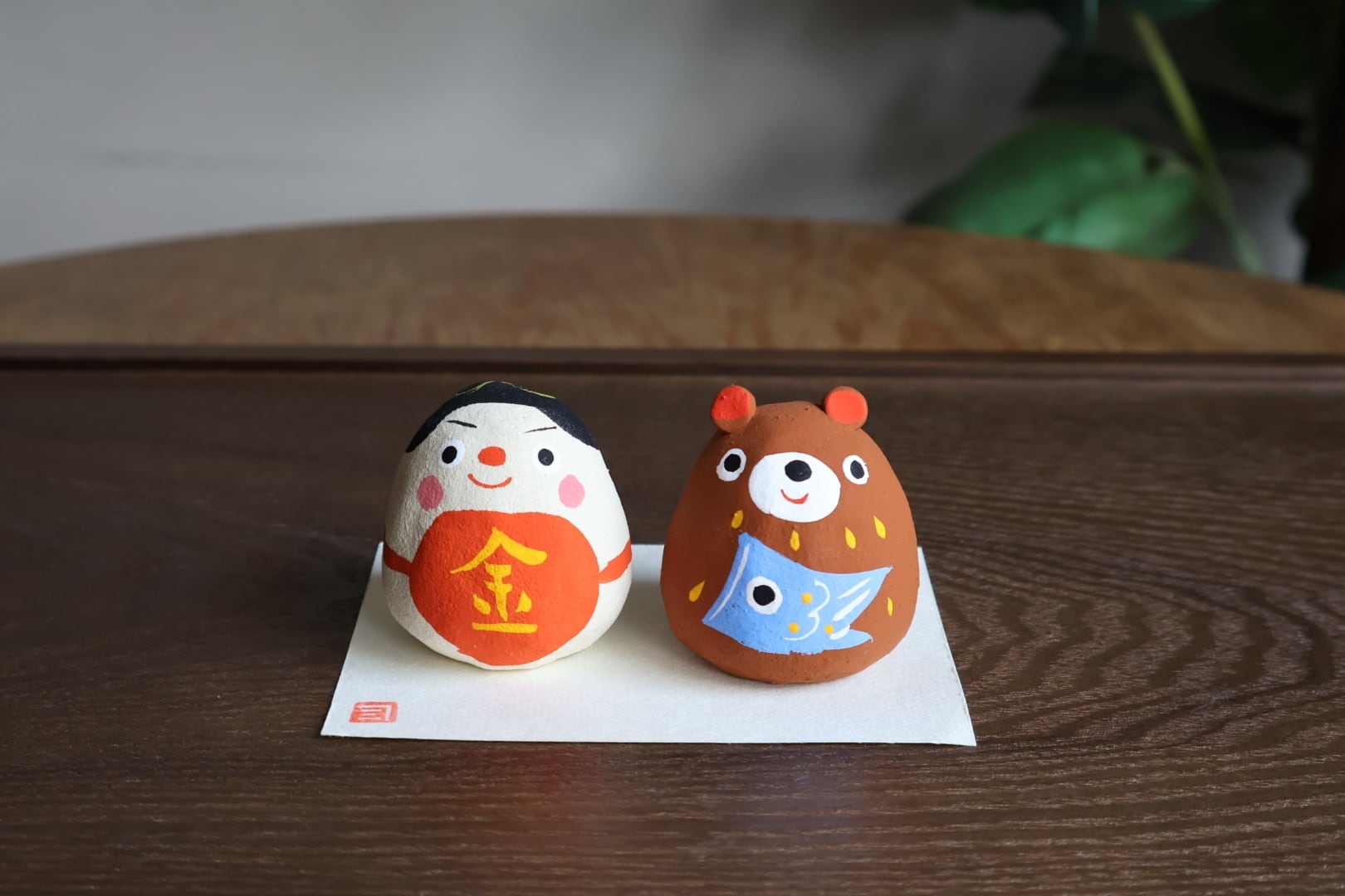 五月人形 張子風 金太郎と熊 | うつわ通販 土岐陶器店 / ONLINE SHOP