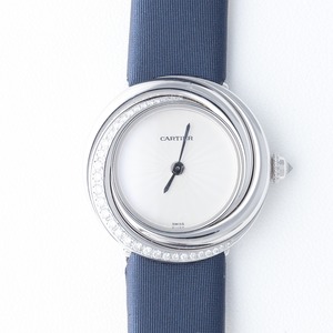 カルティエ ラウンドトリニティ 金無垢. WG ダイヤモンドケース