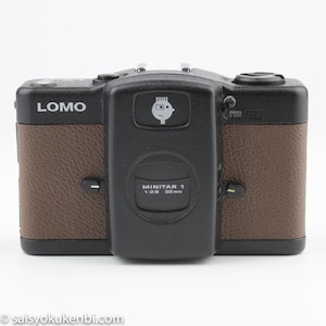 LOMO LC-A テスト用フィルム1本付き&現像代込み！コンパクトフィルムカメラ [チョコレート]  (ロモ 35ミリ 135mm)