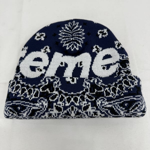 Supreme/シュプリーム【24AW】Bandana Big Logo Beanie/バンダナ