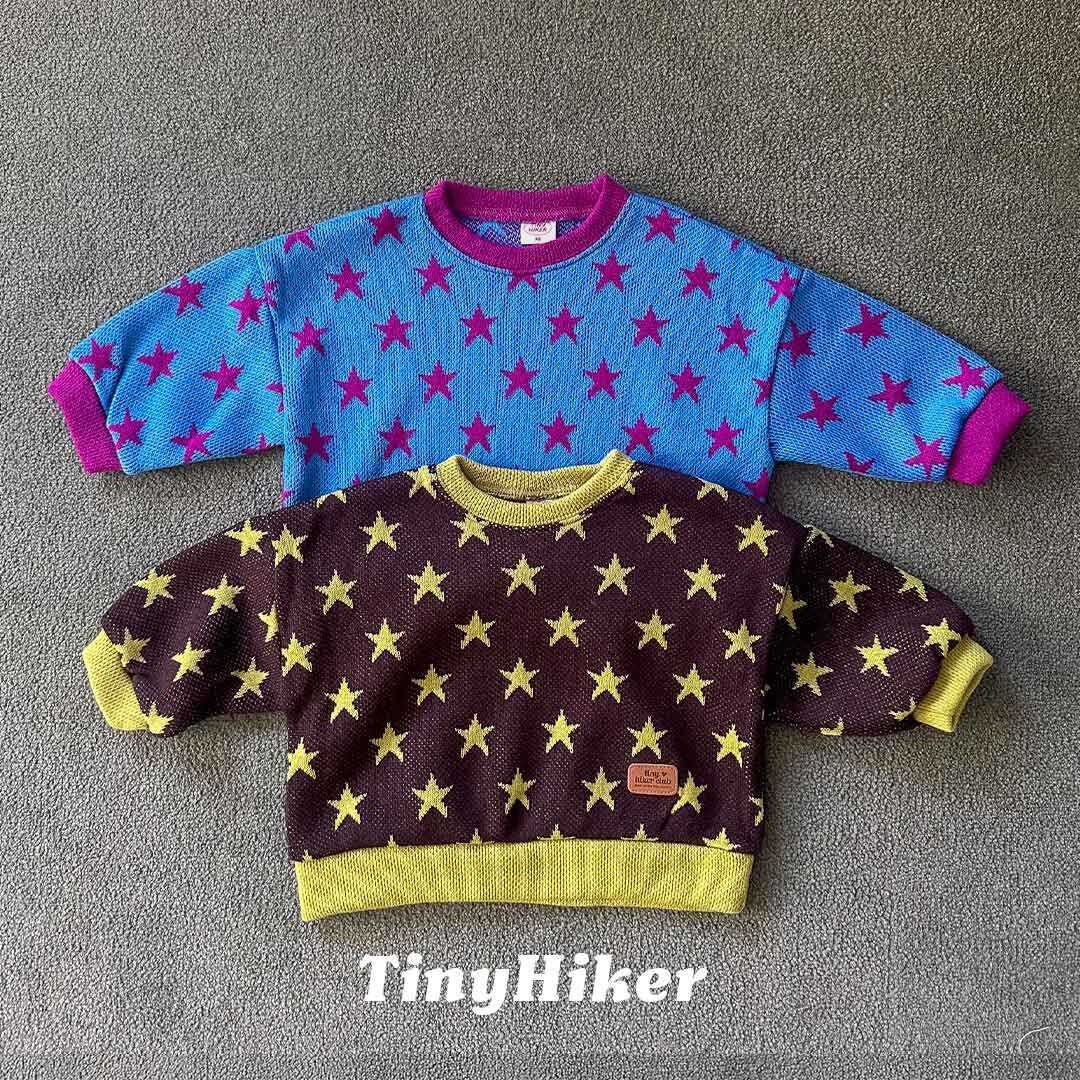 取寄:TinyHiker スターグラムニットスウェット ※送料無料