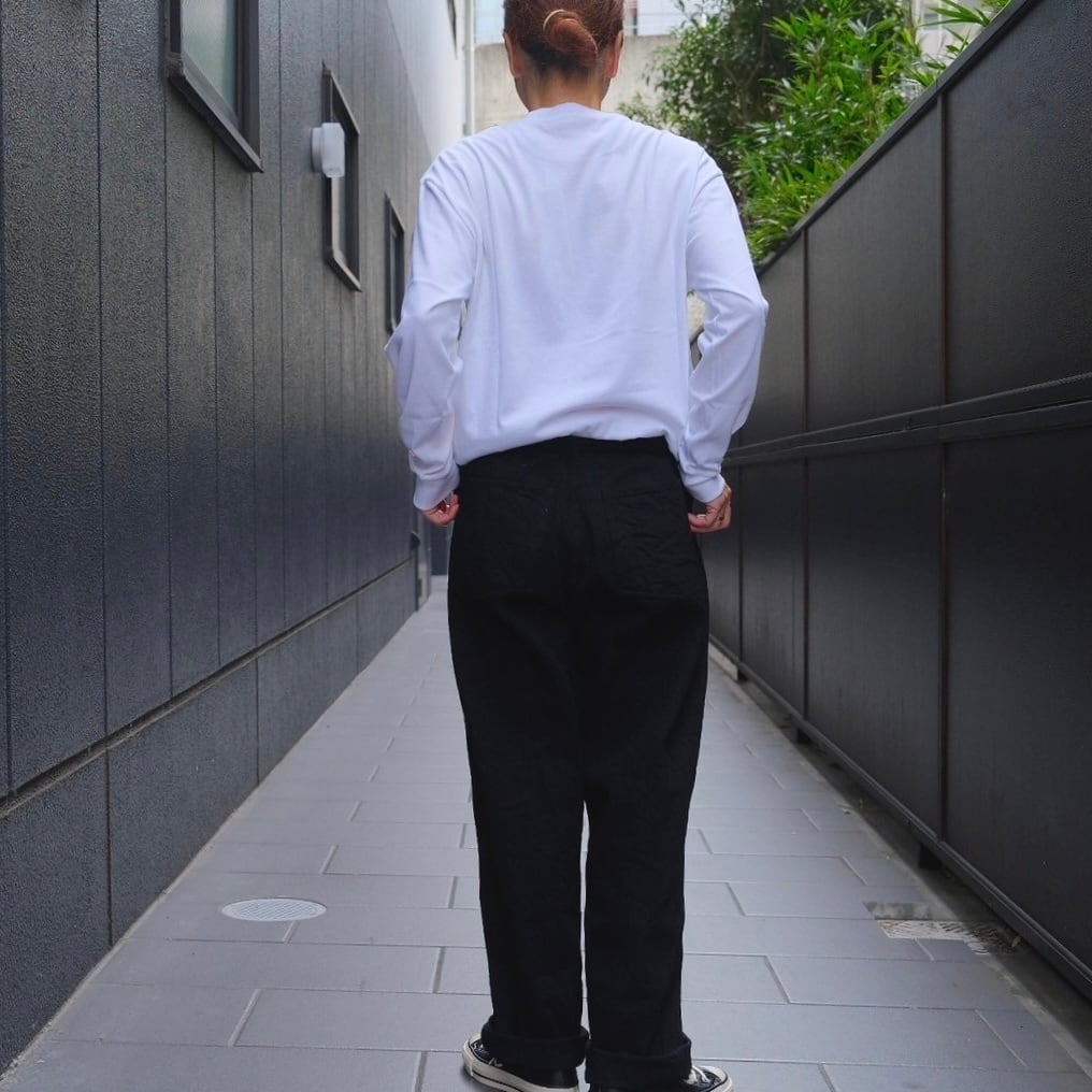 COMOLI(コモリ) / コットンジャージ長袖Tシャツ-WHITE-(A03 COMOLI(コモリ) / コットンジャージ長袖Tシャツ-WHITE-(A03