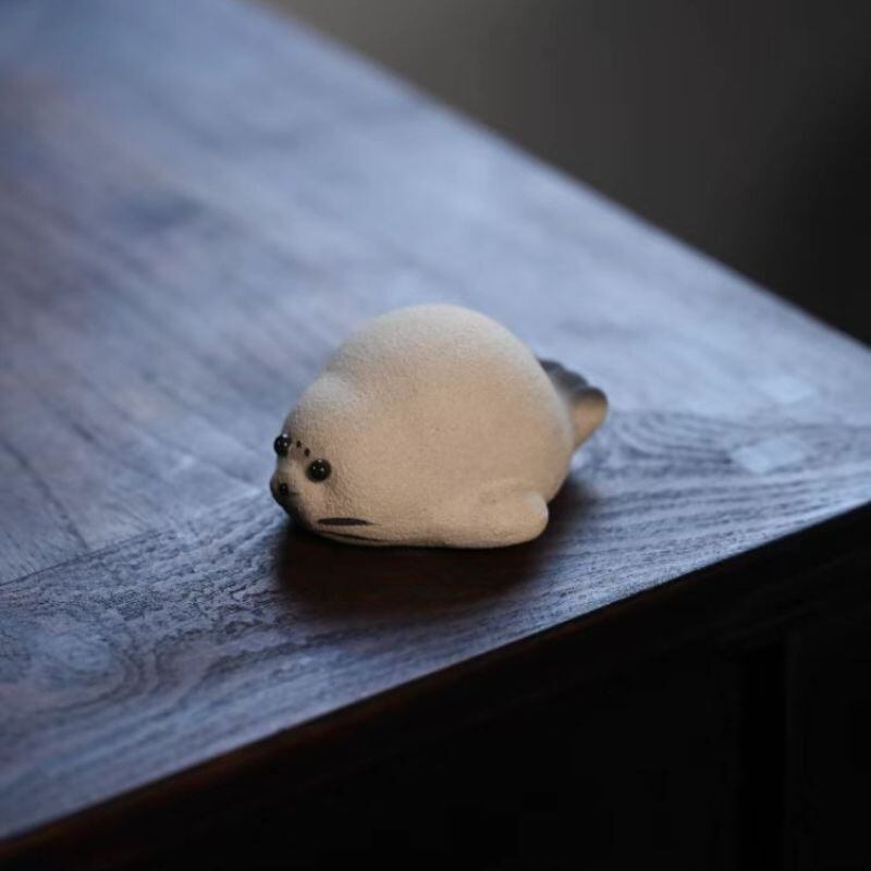 あざらし 置物 風水 インテリア オブジェ 卓上置物 動物 かわいい 癒し