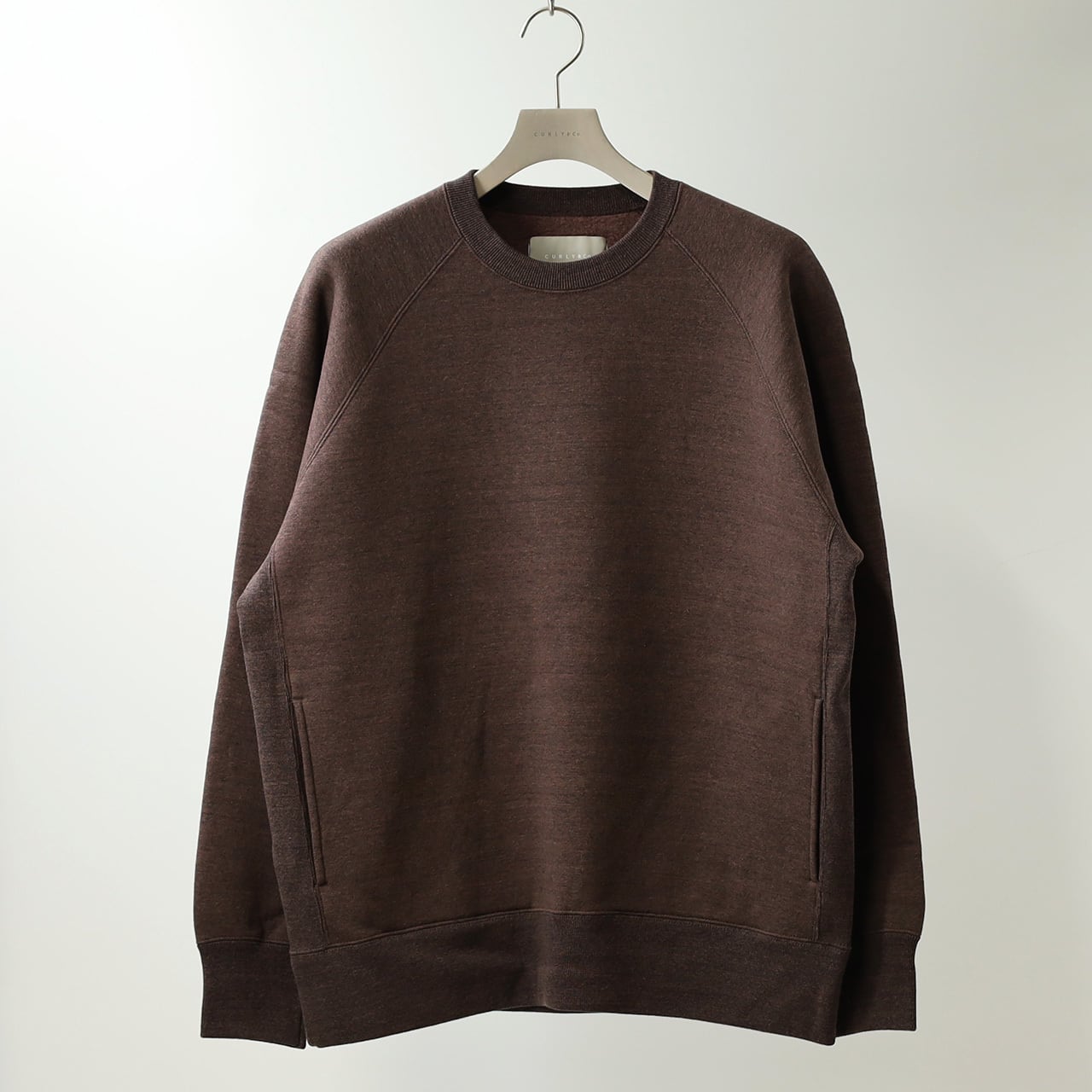 CURLY&Co./RAFFY CREW-NECK PULLOVER (OVER-DYE)