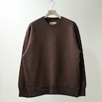 CURLY&Co./RAFFY CREW-NECK PULLOVER (OVER-DYE)
