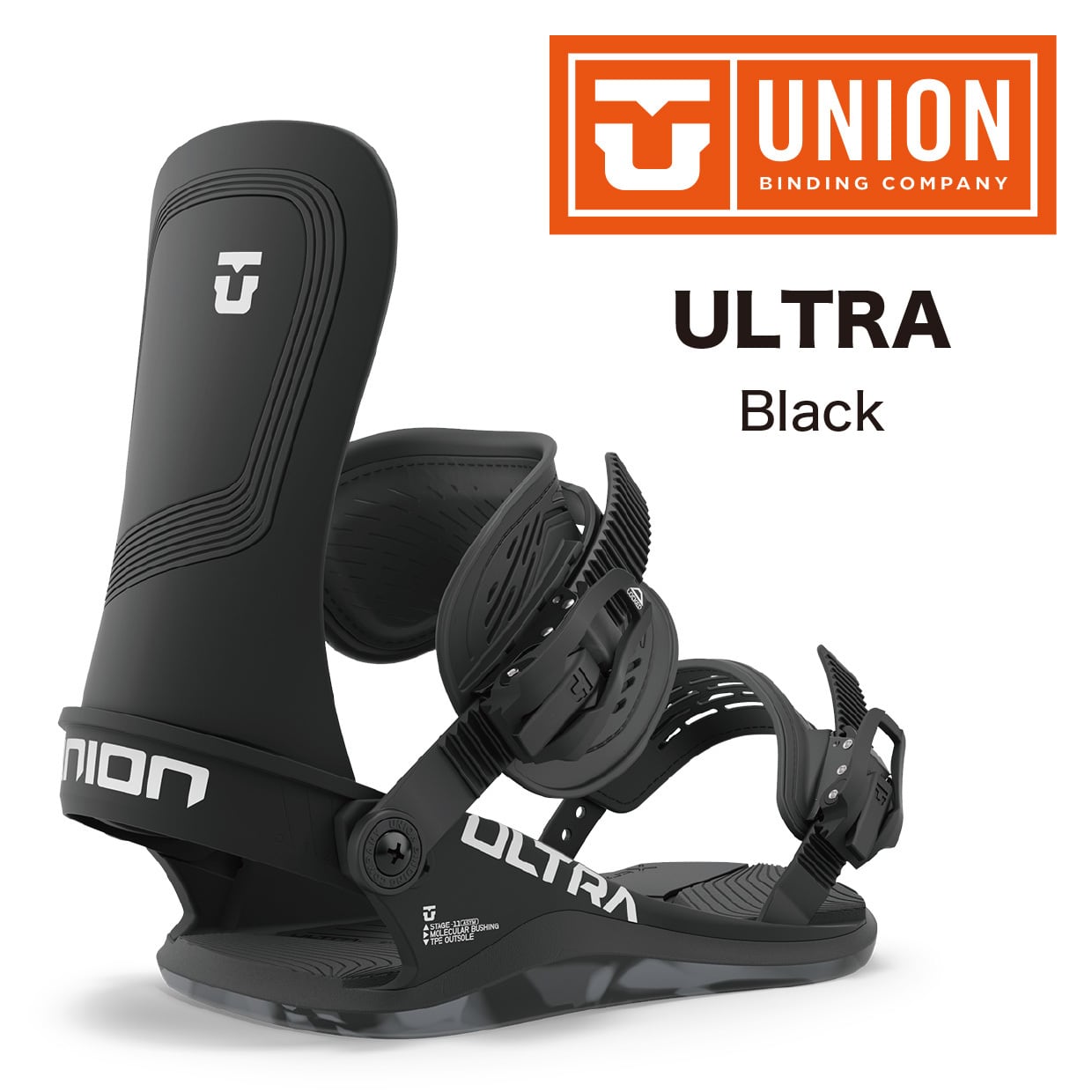 23-24年モデル UNION .『 ULTRA 』. Black . ユニオン . ウルトラ 