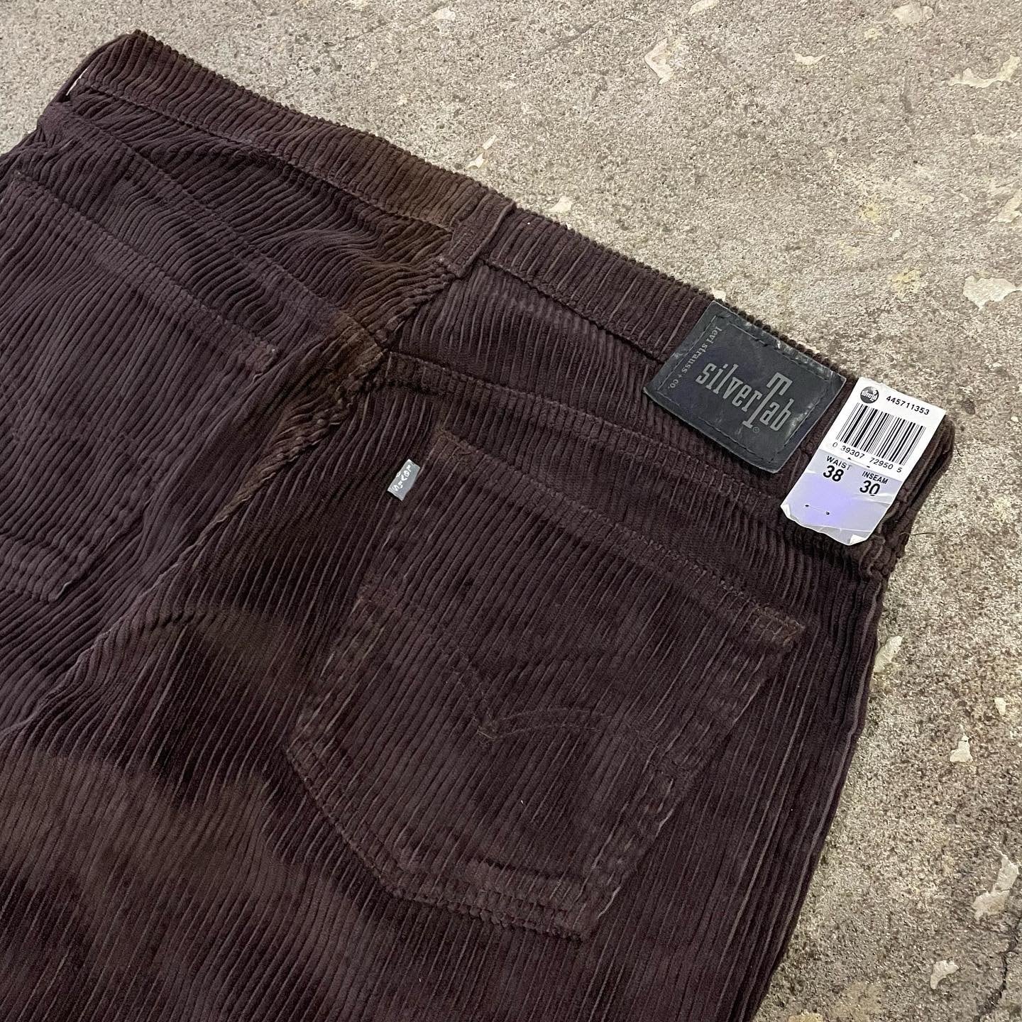 パンツ Levi's silver tab / corduroy baggy pants vintage Levi's silverTab corduroy pants straight & loose W 40 L 26