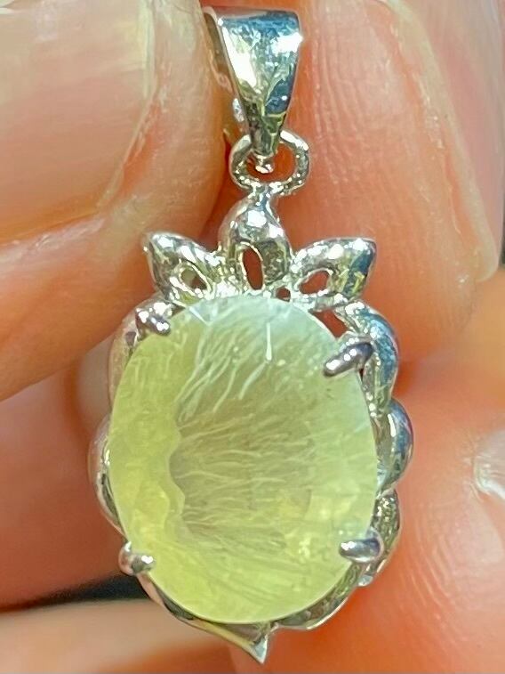 5) 太陽のエナジー「2012クリスタル・天然シトリン」シルバーPT(B)