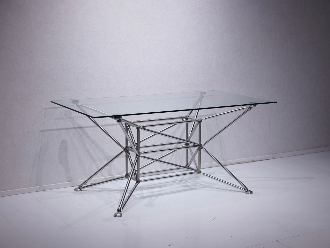 BISLEY / SYSTEM180 Tables Lunar / モダン 名作 ビスレー ルナーテーブル 美品 ダイニングテーブル デザイナーズ（vitra ハーマンミラー）