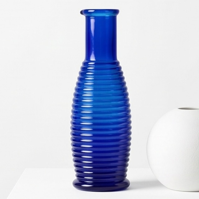 Blue vase