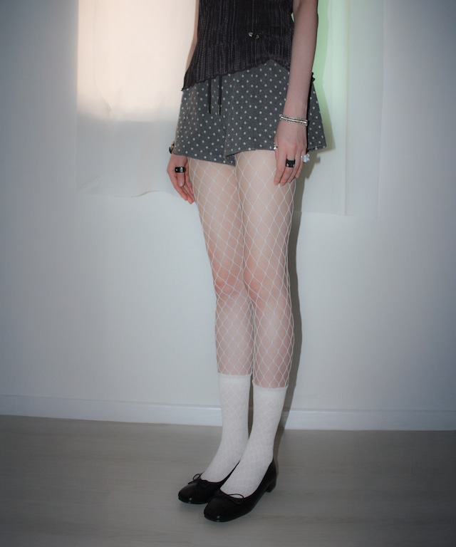 [eessay] POLKA DOT SHORTS - CHARCOAL 正規品 韓国ブランド 韓国通販 韓国代行 韓国ファッション エッセイ e.e.s.s.a.y 日本 店舗