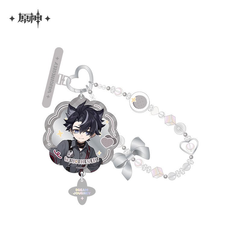 【原神】公式正規品　未開封　フリーナ　星稚夢旅　ストラップ　アクスタ　缶バッジ 原神 星稚夢旅シリーズ スマホストラップ フリーナ コロンビーナ 鍾離
