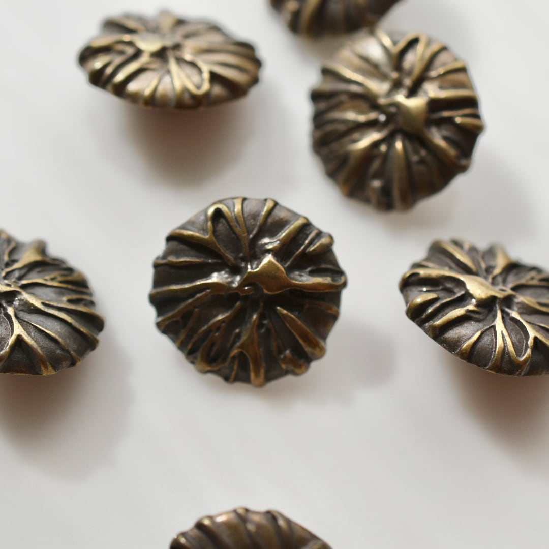 ランダムライン×アンティークゴールド 15㎜