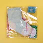 < WACHAPO > ミニラグ「くつした」