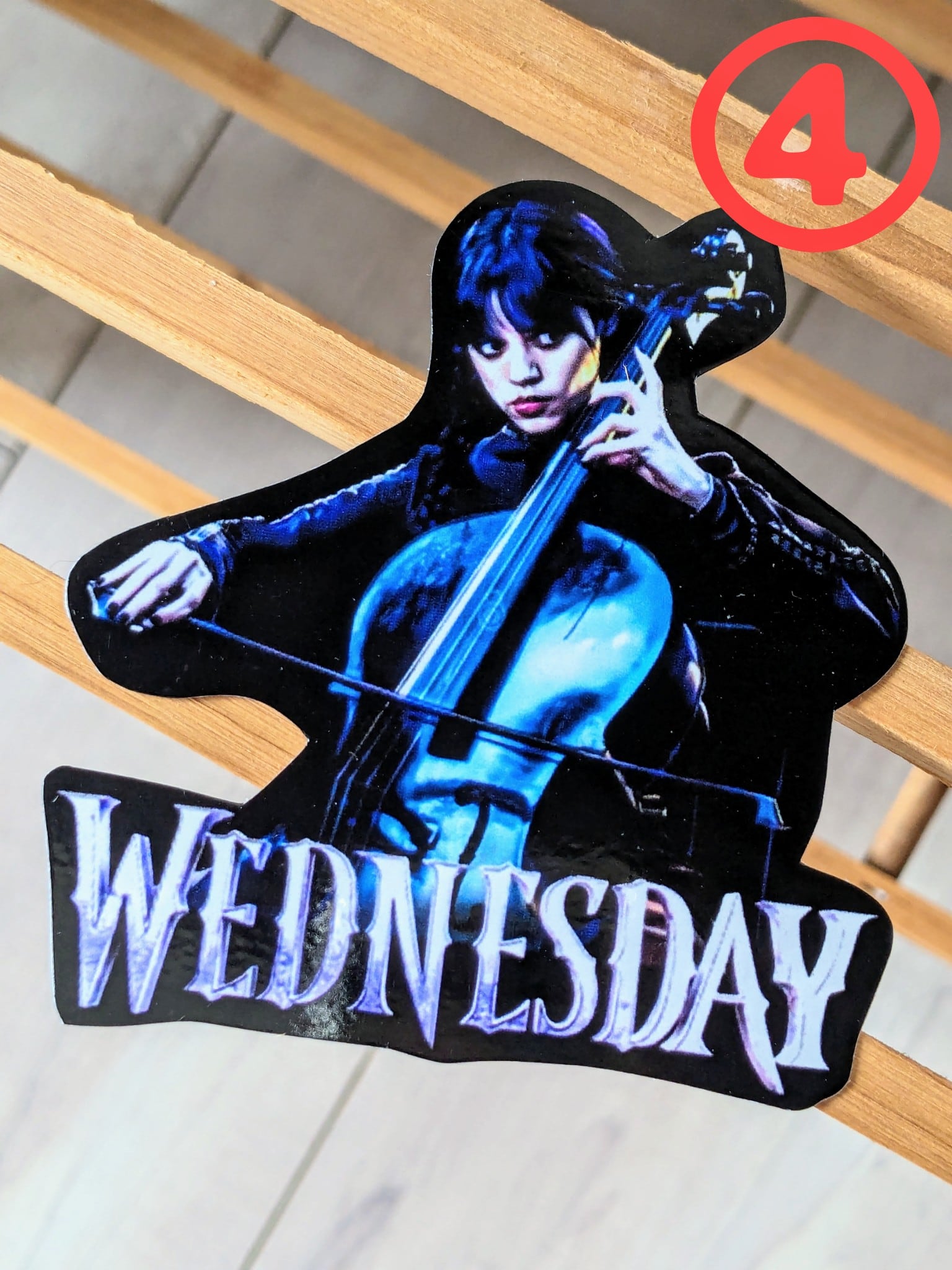 送料無料!!【ウェンズデー(Wednesday)★ ステッカー】各種〚アメリカン雑貨 アメトイ〛