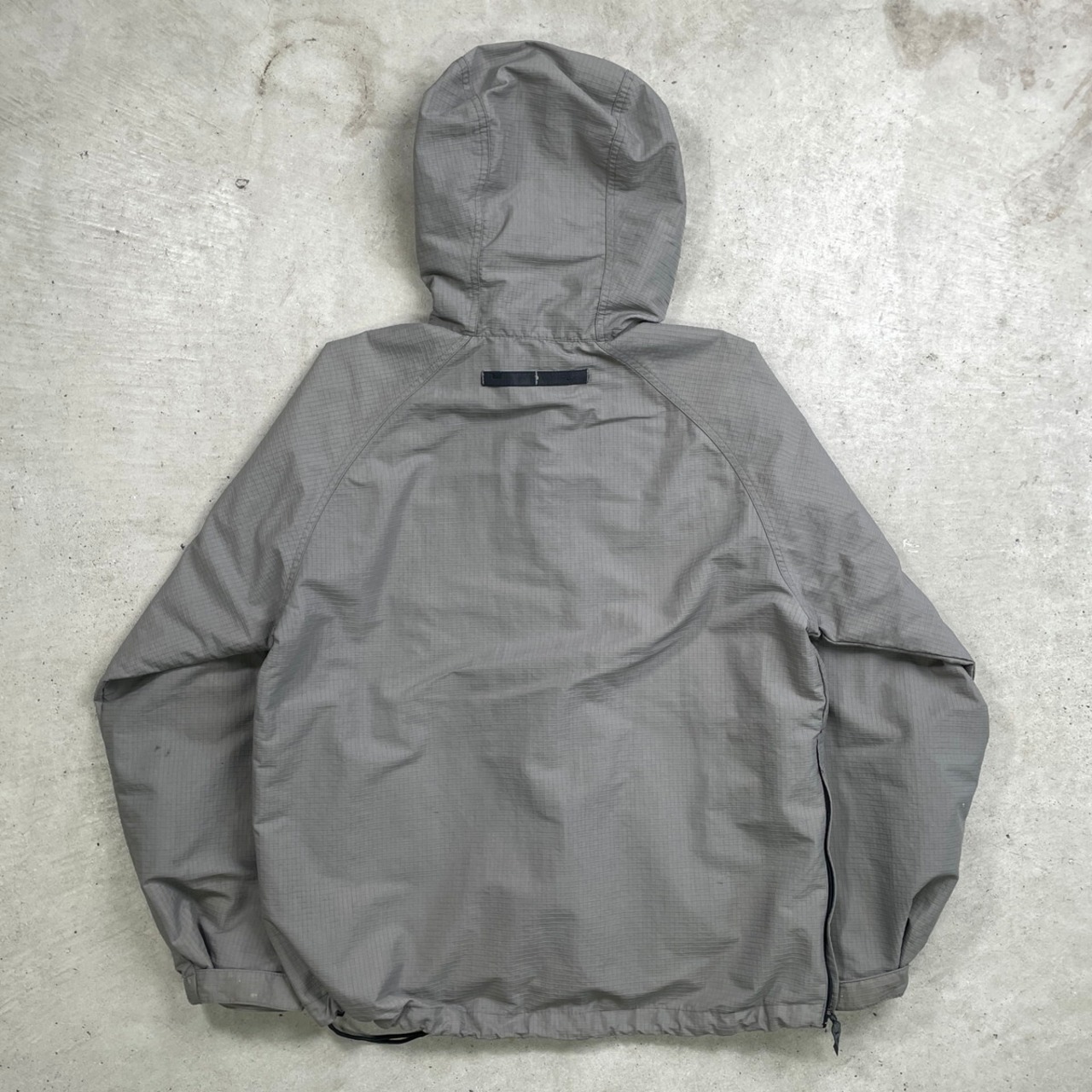 00年代 NIKE ナイキ リップストップ アノラックパーカー メンズL相当 