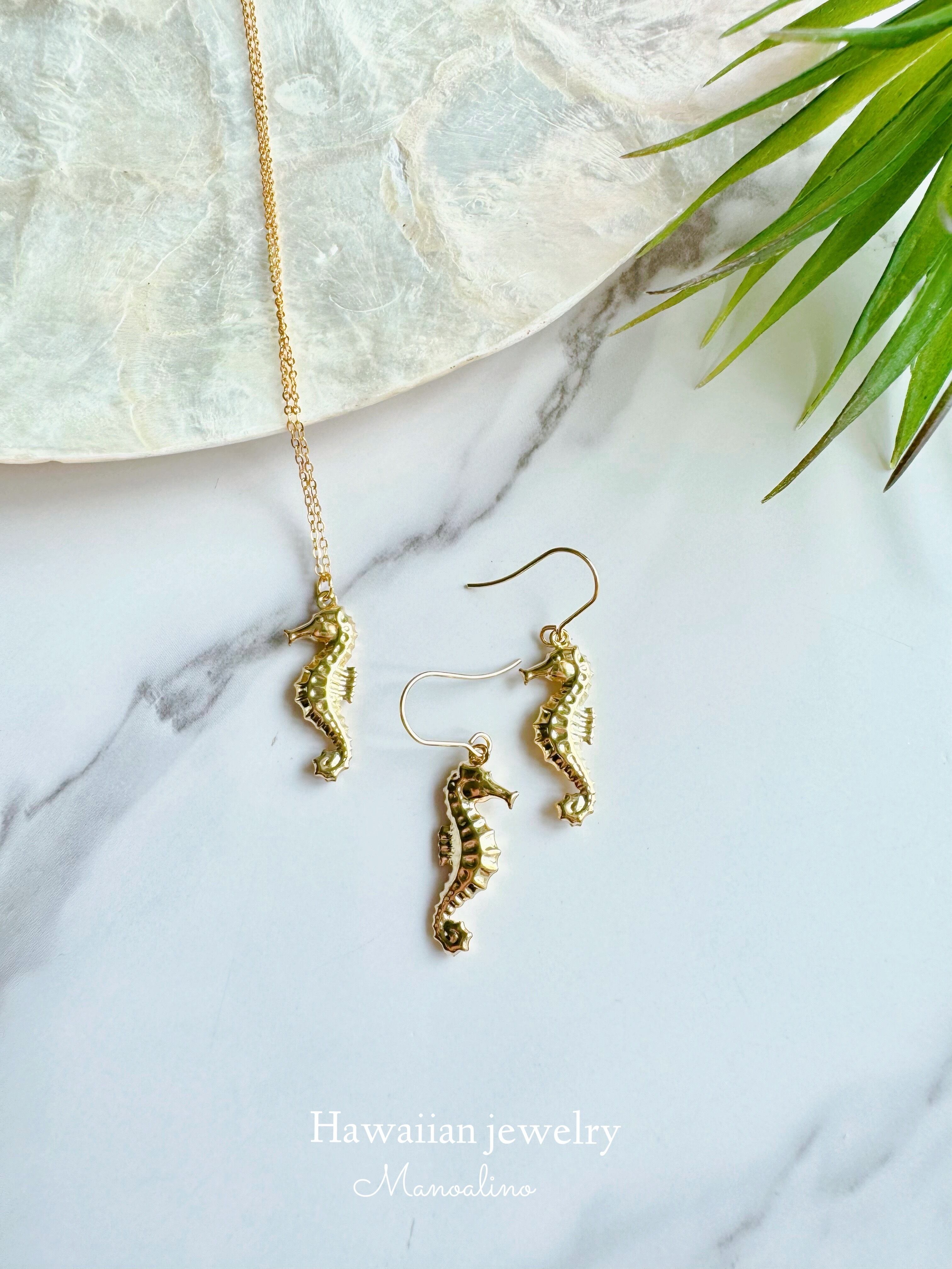 Sea horse necklace(タツノオトシゴネックレス) | Manoalino 