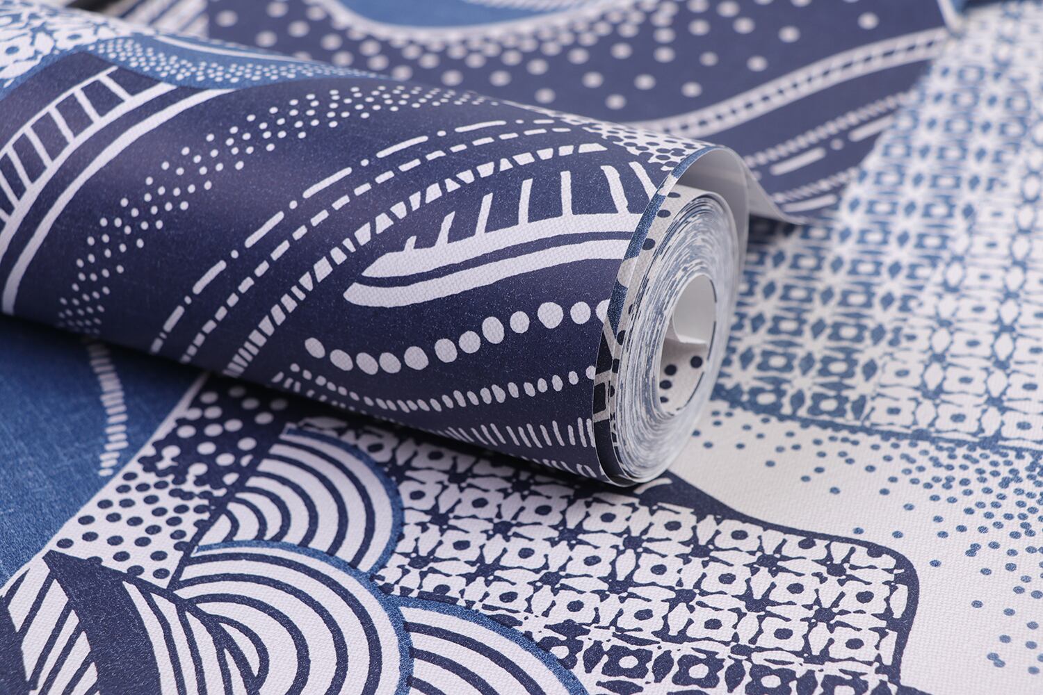 【特急取り寄せ】】藍×濃紺　ジャパニーズモダン山河柄 FL1-MT776301MT