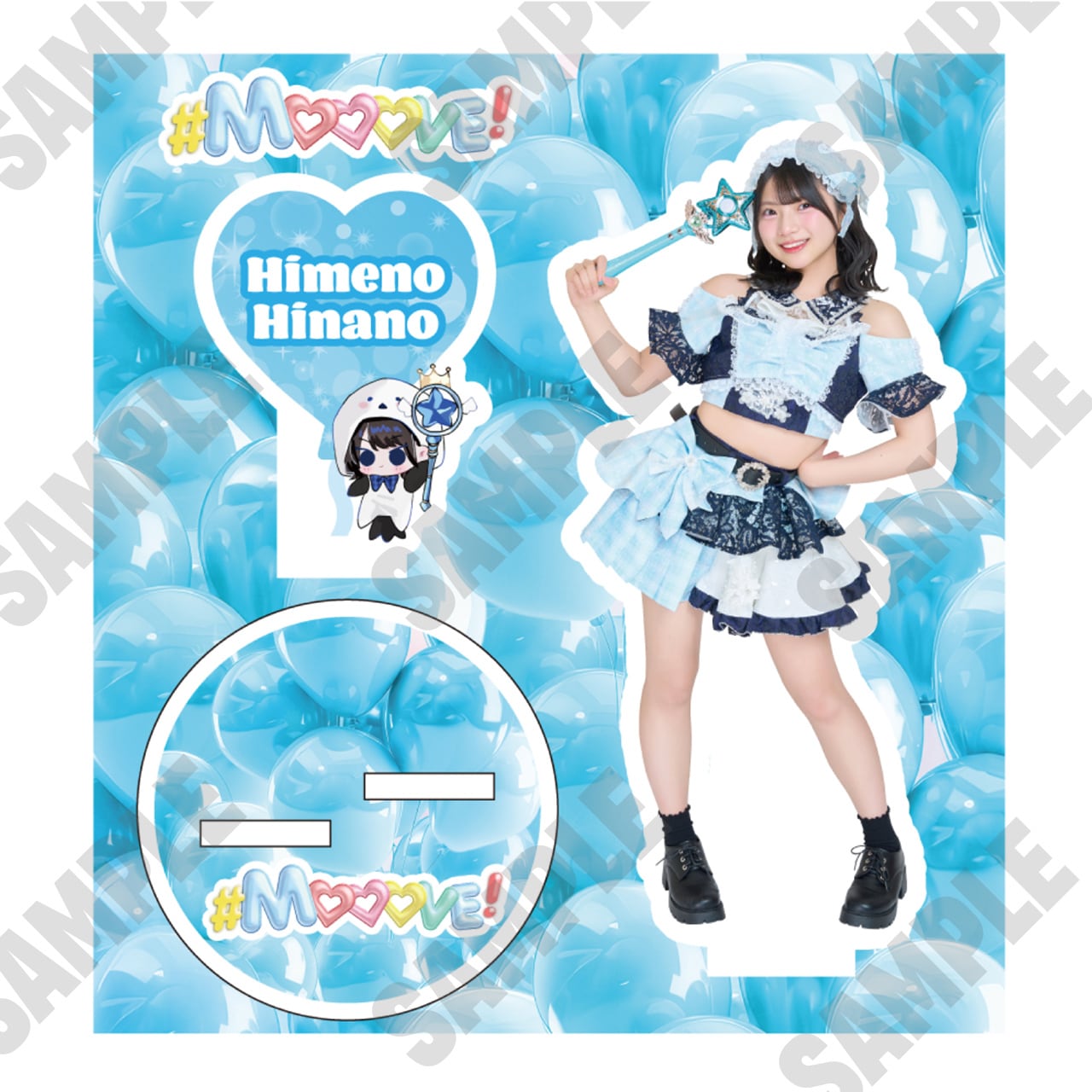 ムーブメント8th記念アクリルスタンド（メンバーカラー）【MVG038