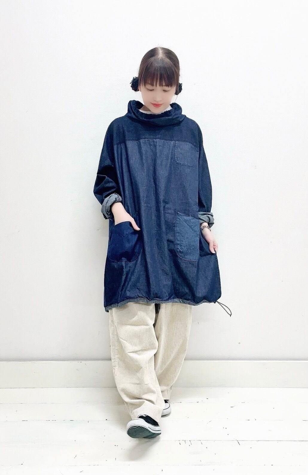 値下げ❗【波形高級カシミヤ、白袖無コ―ト】（有名作家作）帯、綸子の