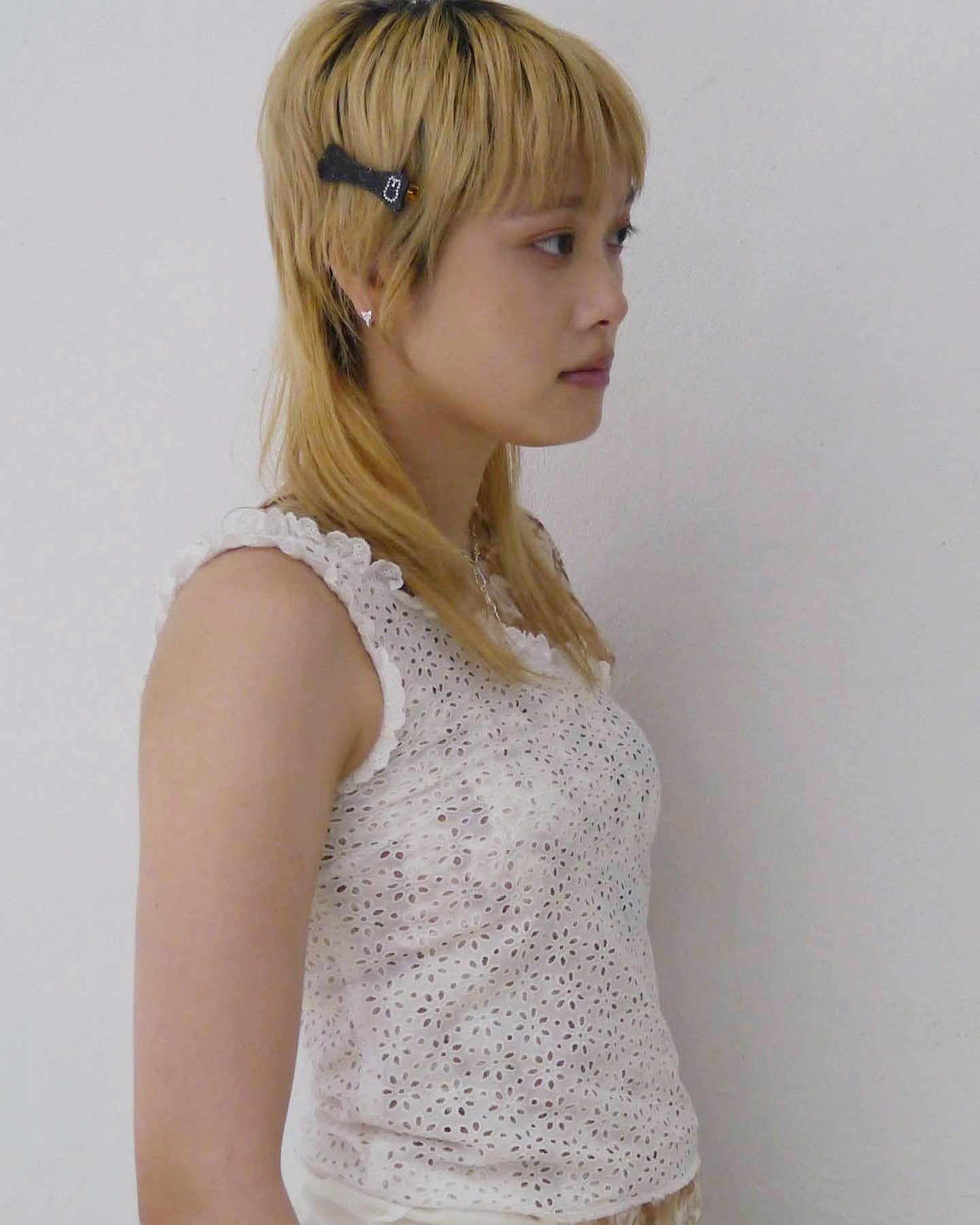 うさぎ® bone ヘアクリップ #LA22053H Glitter Black | LANIE