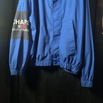 90s CHAPS RALPH LAUREN ナイロンジャケット ブルー 袖ロゴ XL