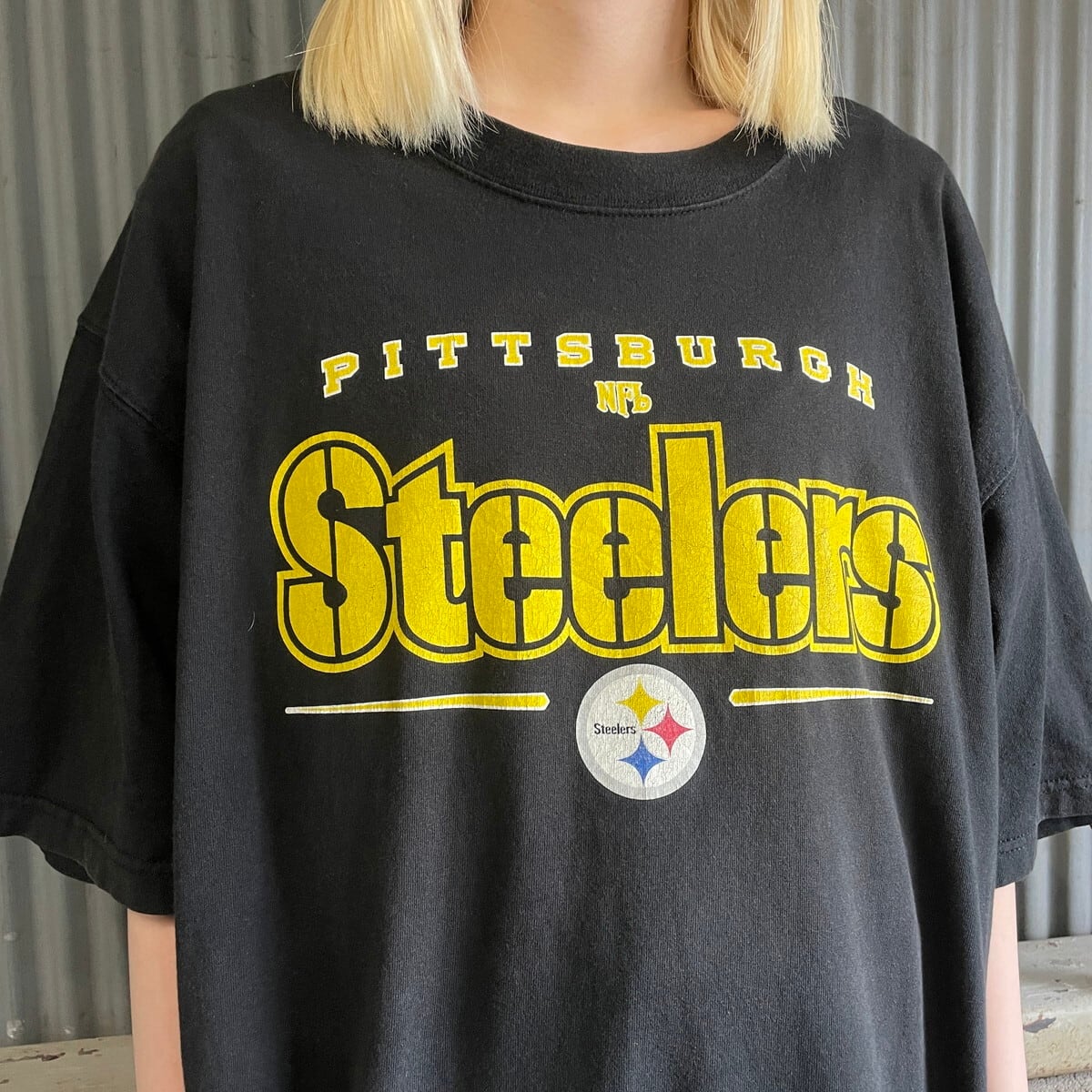 NFL PITTSBURGH STEELERS ピッツバーグスティーラーズ スポーツプリントTシャツ メンズXXL /eaa320359