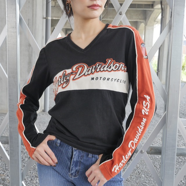 Harley-Davidson | Back logo long T