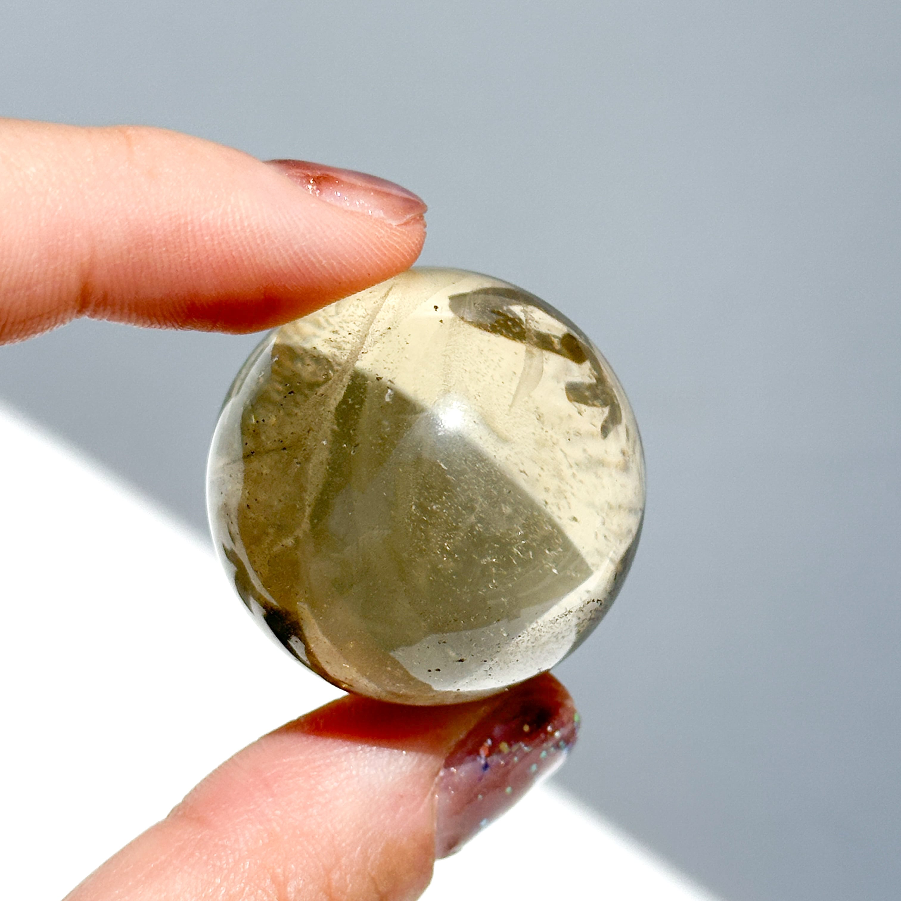 シトリン（黄水晶） スフィア31◇ Citrine ◇ 天然石・鉱物