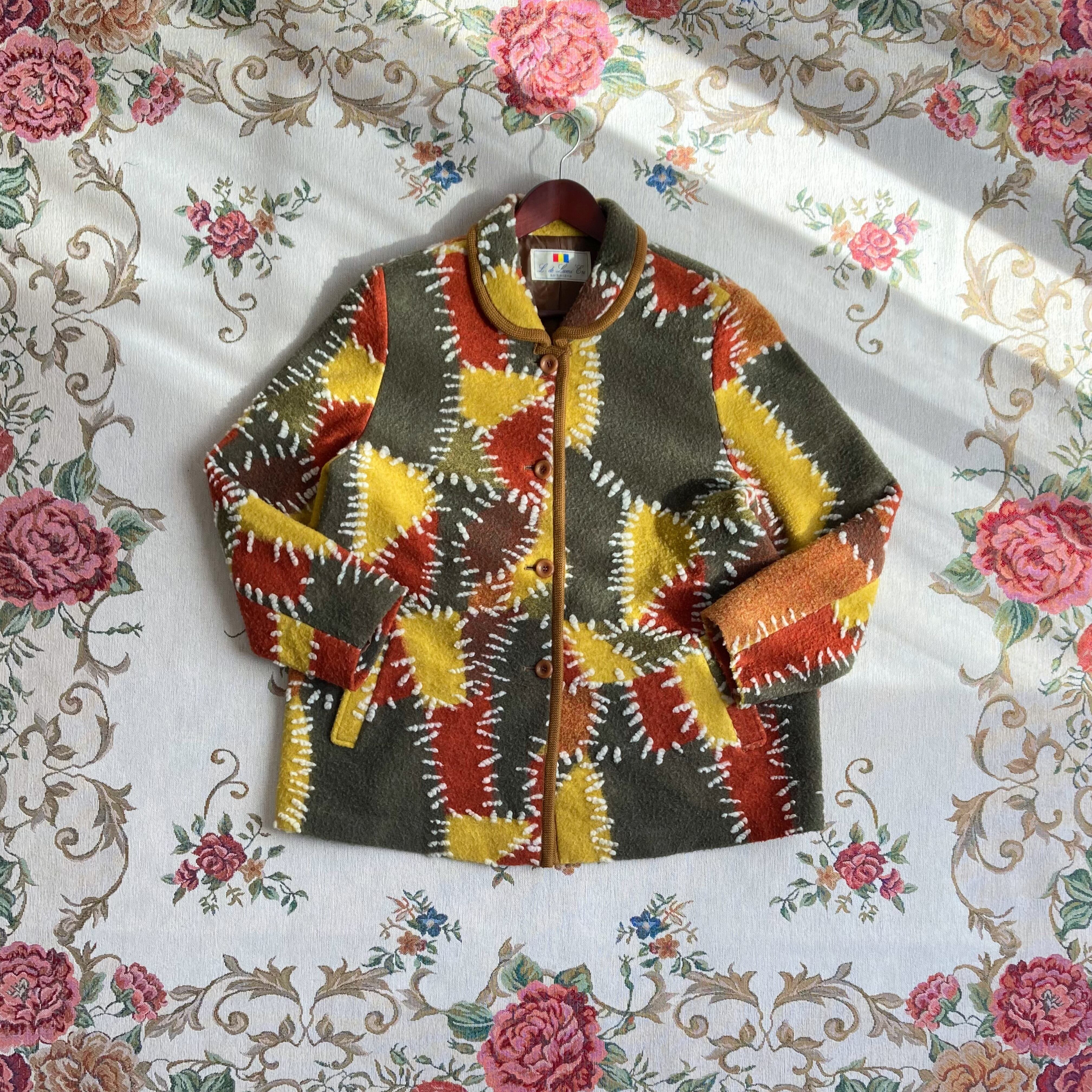 JAPAN vintage boa jacket