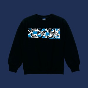 Blue Camo Sweatshirt (Black)