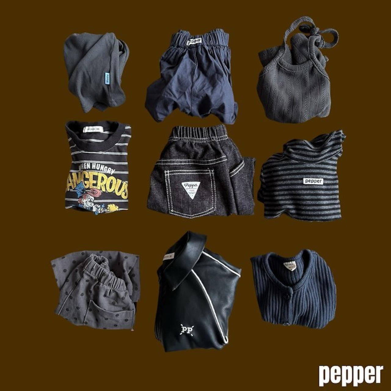 韓国子供服 / PEPPER / 26Autumn / ティアードレイヤードタンクトップ / 秋服 *XS~XL *