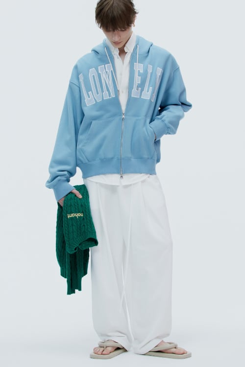 ☆ENHYPEN ソヌ 着用！！【NOHANT】LONELY/LOVELY HOODIE ZIP-UP