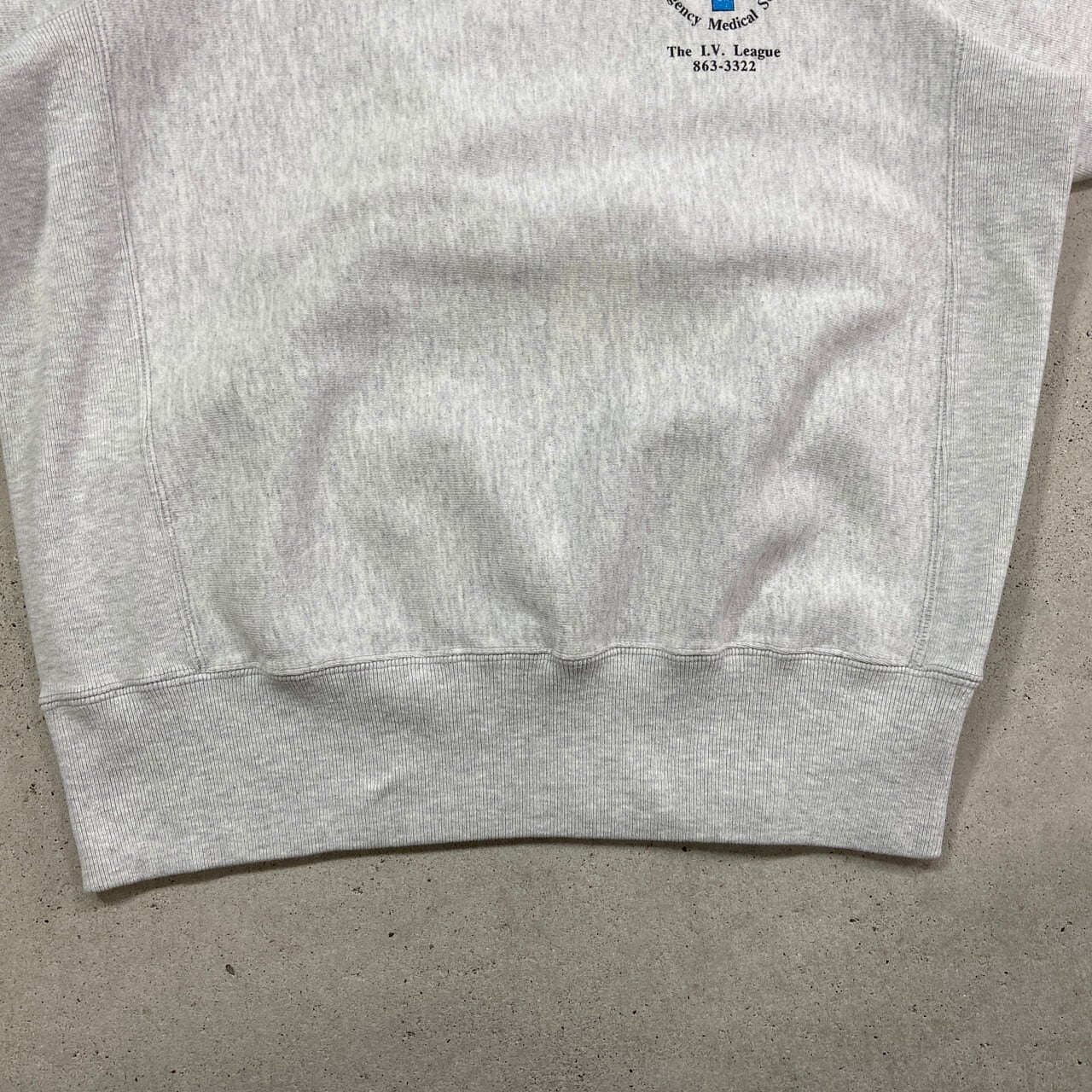 90年代 USA製 kellsport 企業ロゴプリント スウェットシャツ リバース