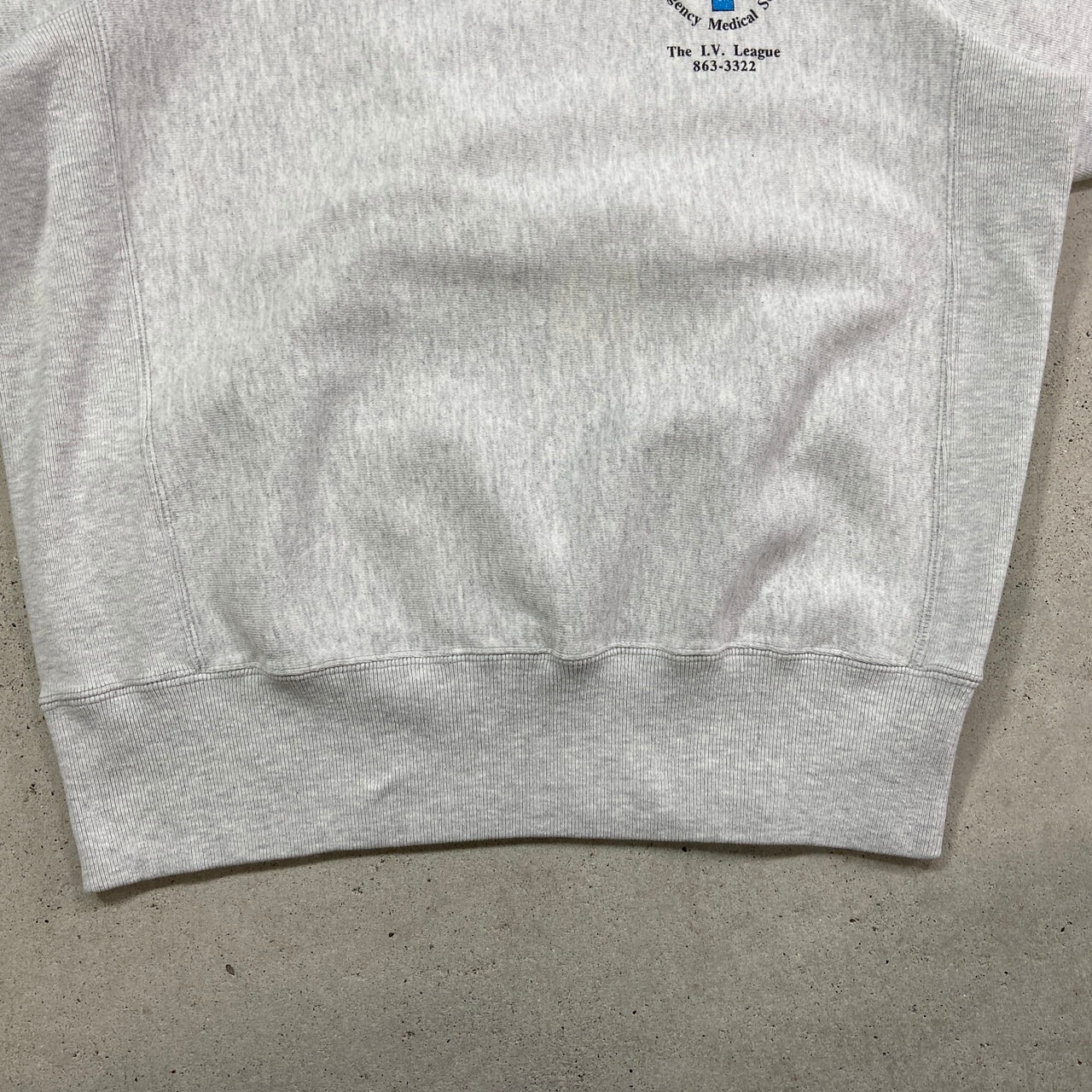 90年代 USA製 kellsport 企業ロゴプリント スウェットシャツ リバース 