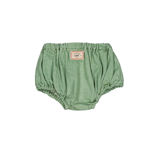 送料無料  LOIR/Baby - BLOOMER ALICE - GREEN DENIM