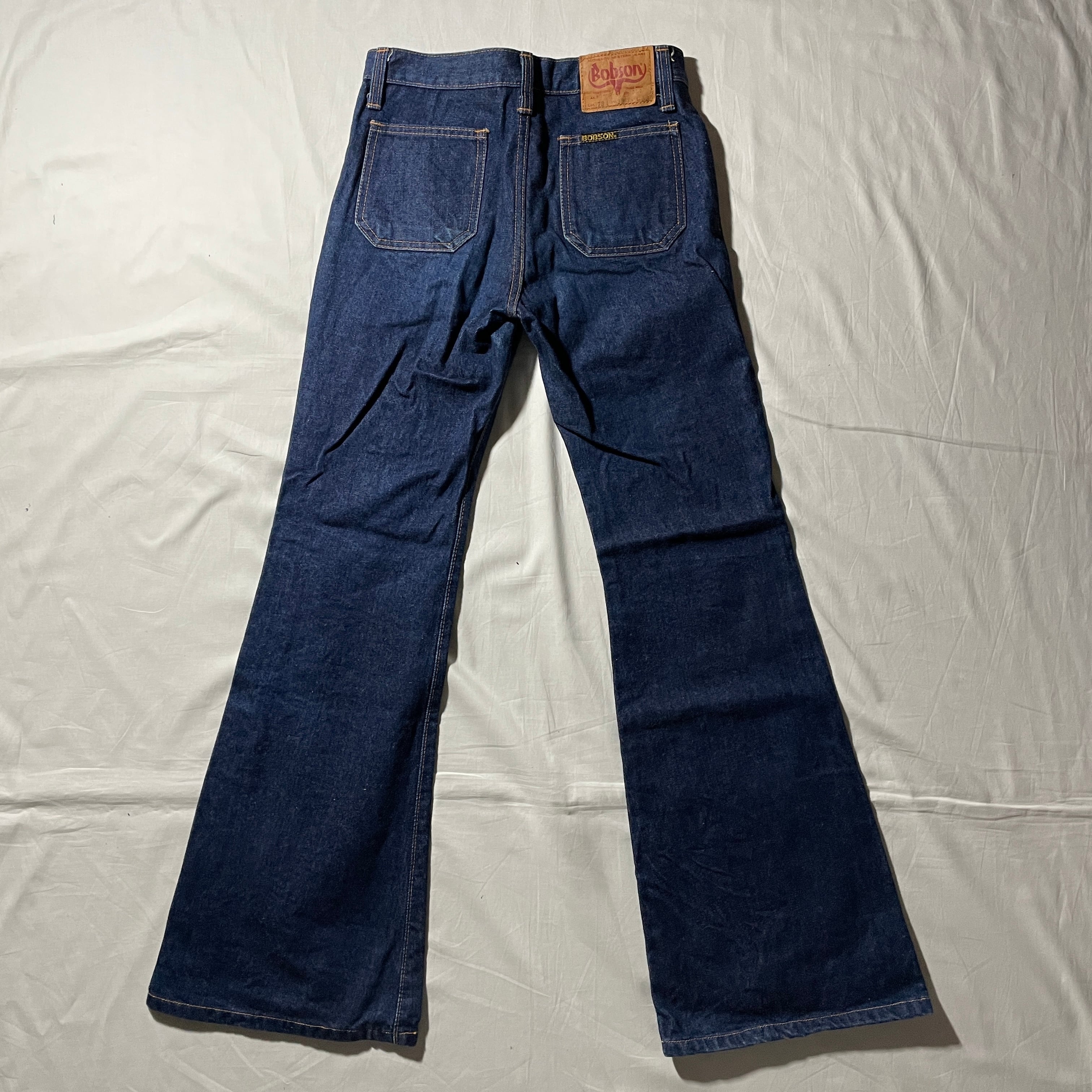70s-80s BOBSON LOT734 フレアデニムパンツ 昭和レトロ | Pay ID 70s-80s BOBSON LOT734 フレアデニムパンツ 昭和レトロ | Pay ID