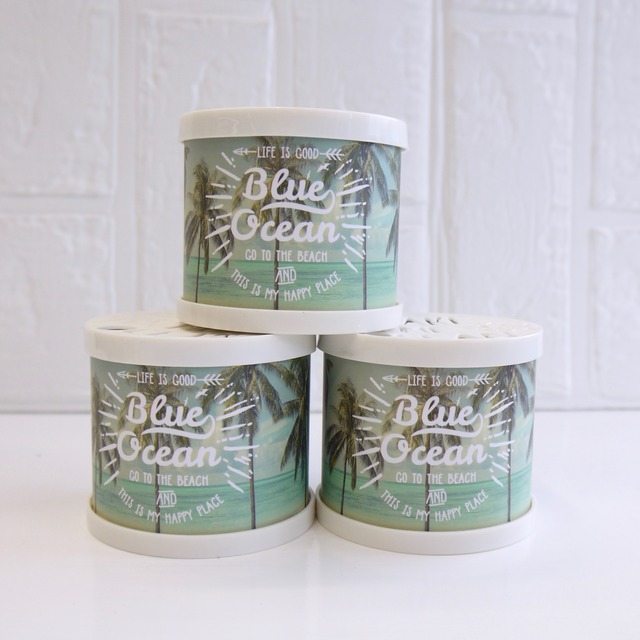 ★ハワイアン フレグランス ジェル缶★ハワイ芳香剤 ＜Blue Ocean＞ブルーオーシャン