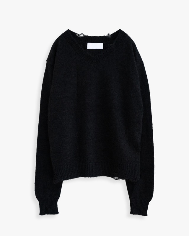 DESTROY KNIT 2.0 ーTYPE: V | BK