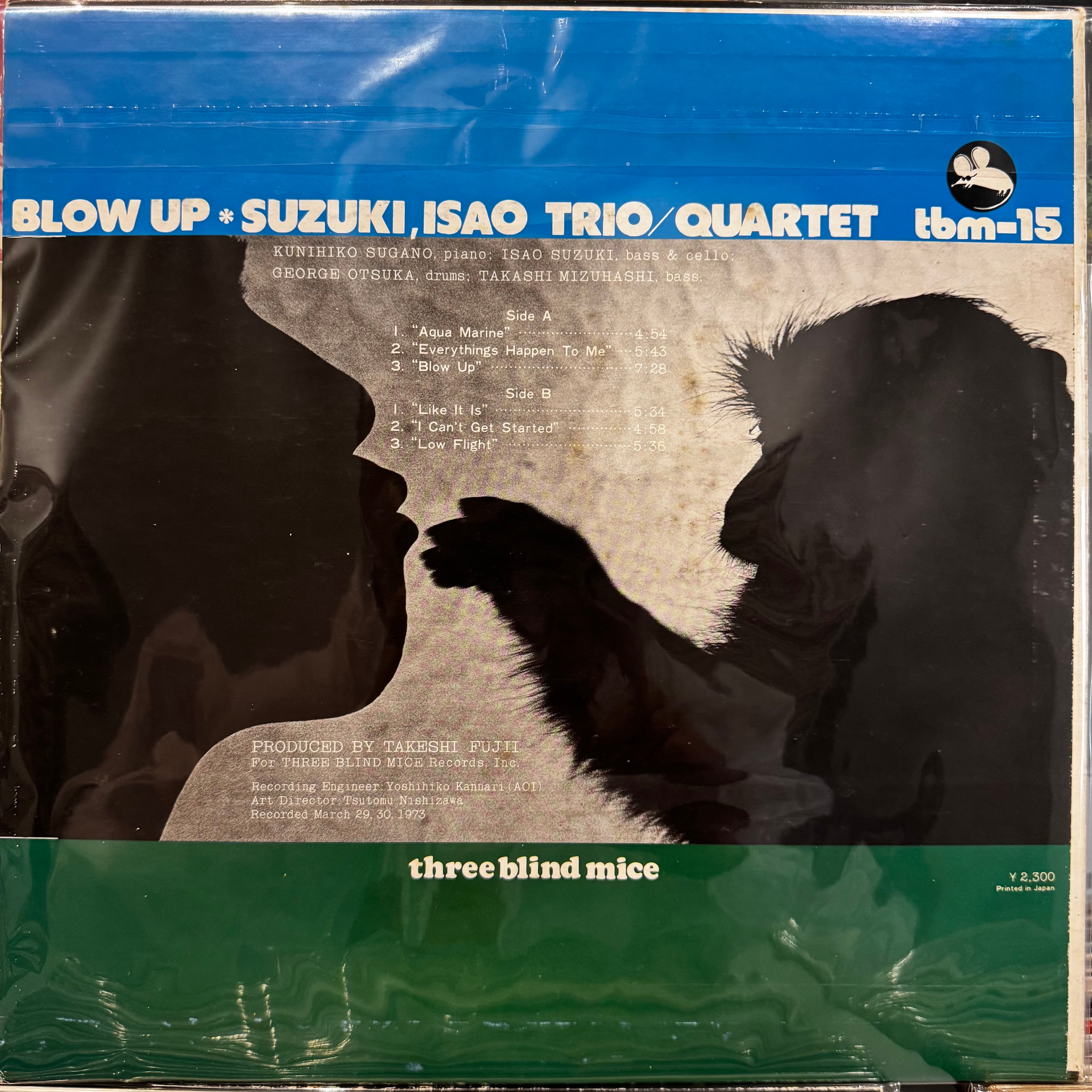 鈴木勲 Isao Suzuki / Blow Up | Adult Oriented Records