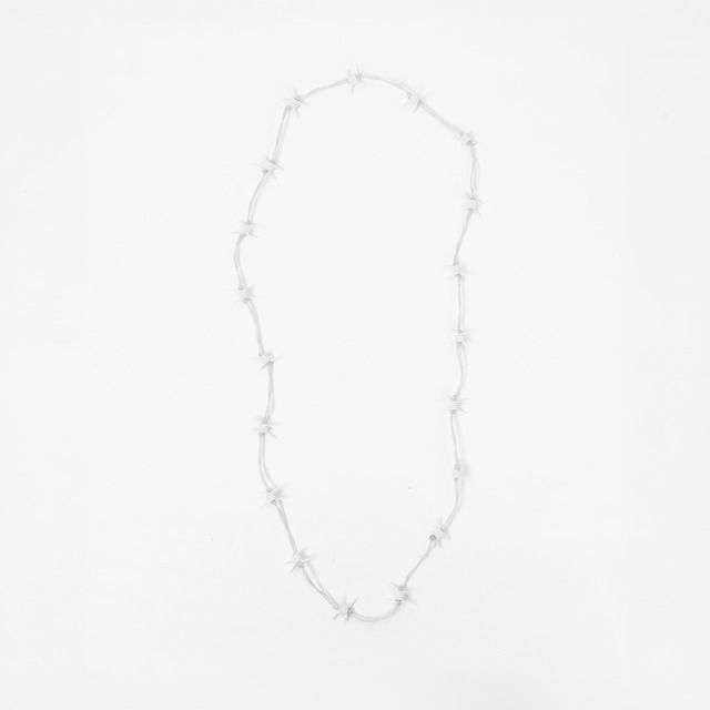 FAKE AS FLOWERS / FAF 26AW WIRE NECKLACE (CLEAR)