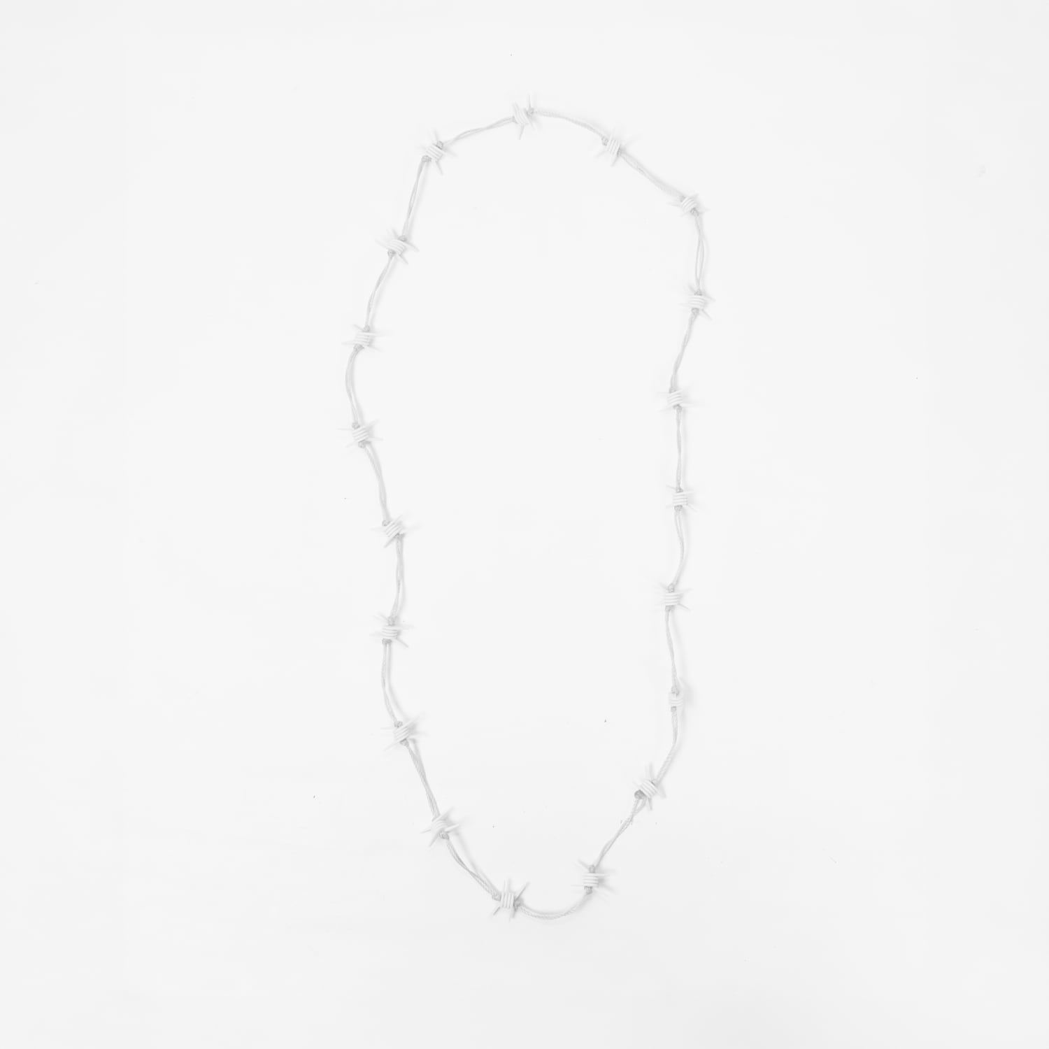 FAKE AS FLOWERS / FAF 26AW WIRE NECKLACE (CLEAR)