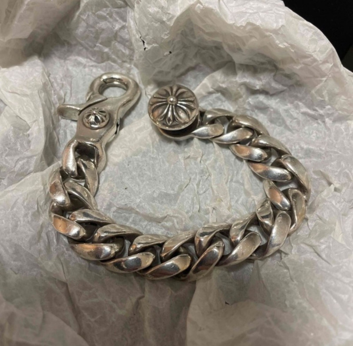 CHROME HEARTS クロムハーツ クラシックチェーン ブレスレット 