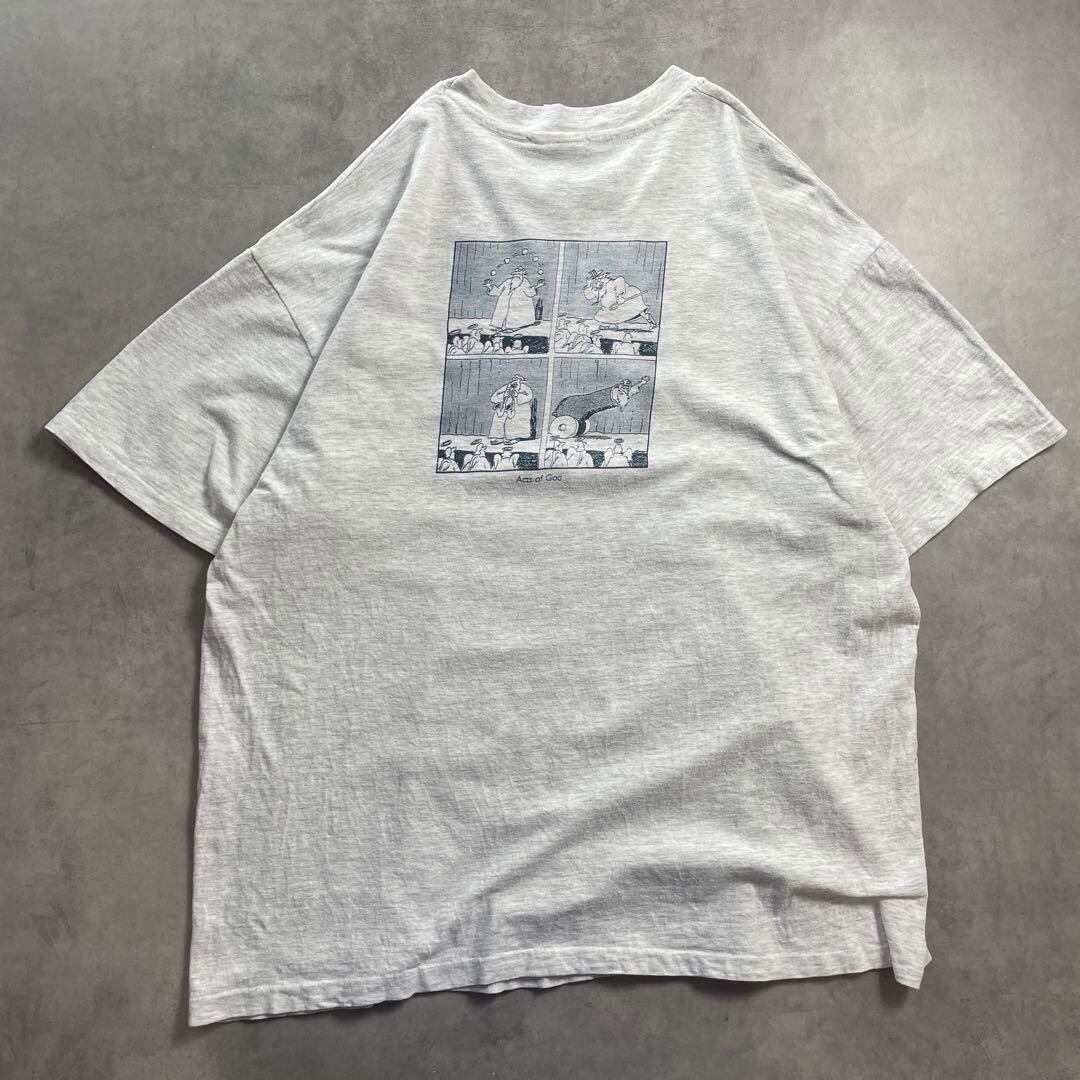 90s USA製 コミック ユーモア おもしろvintage T-shirt