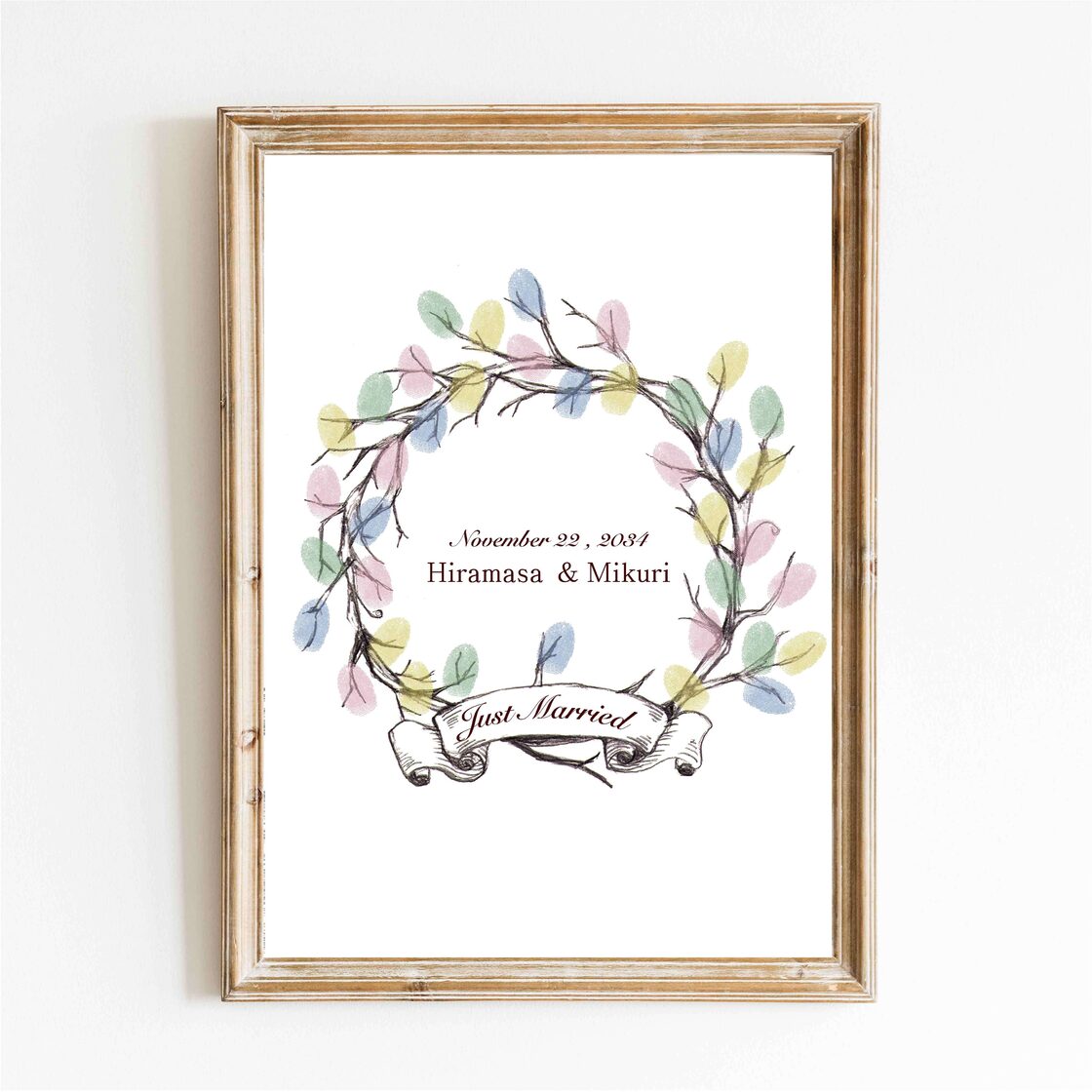 クラシックリース】 ウェディングツリー｜結婚証明書 | Pay ID Grace  